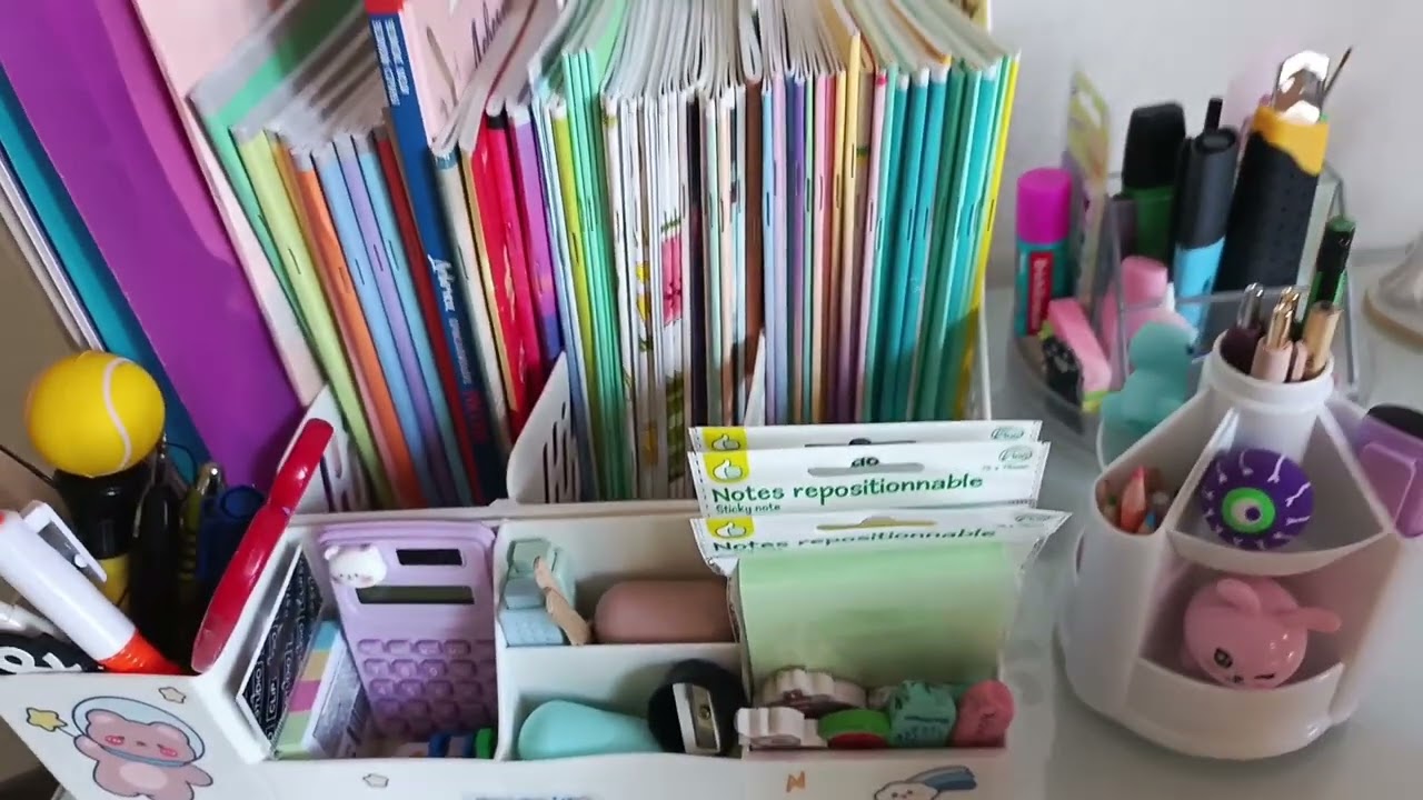 Организуй идеальный рабочий стол для школьника