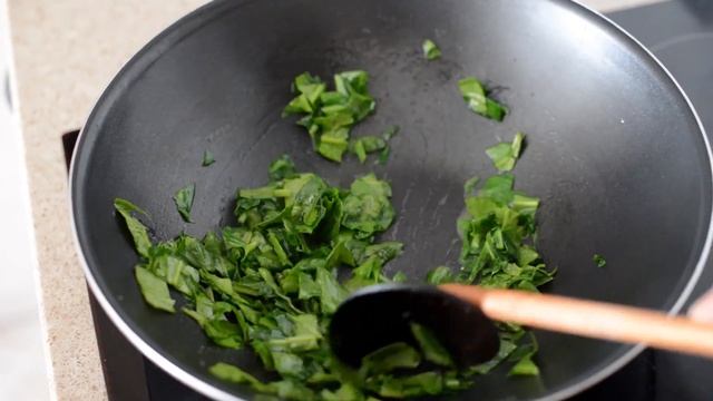 Рис со шпинатом, самый вкусный и быстрый рецепт полезной еды