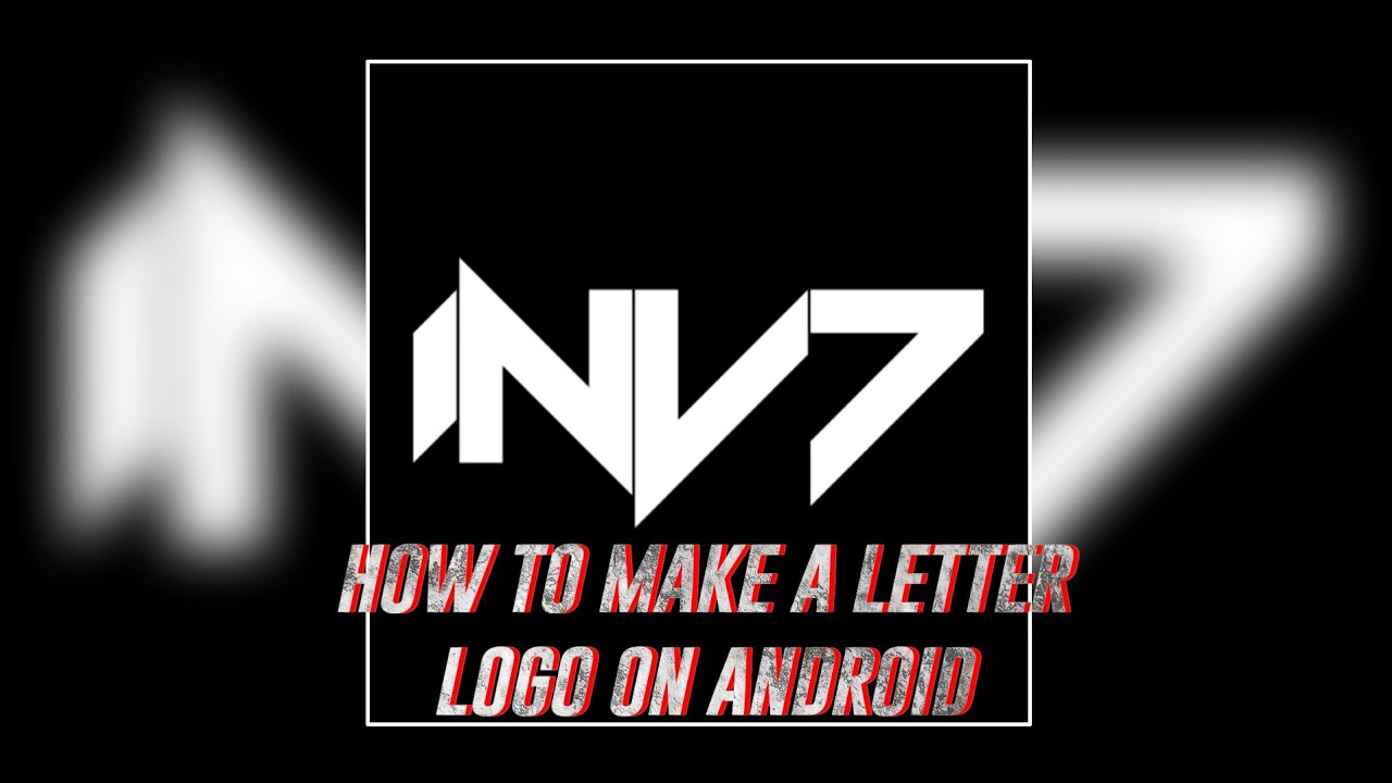 Как сделать буквенный логотип на андроид? L How To Make A Letter Logo On Android