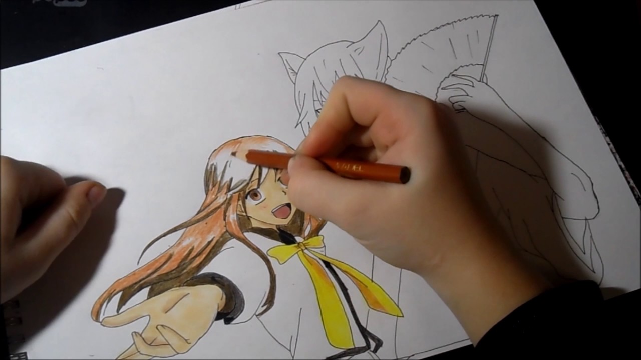 Drawing Nanami And Tomoe (Kami-sama, Hajimemashite)