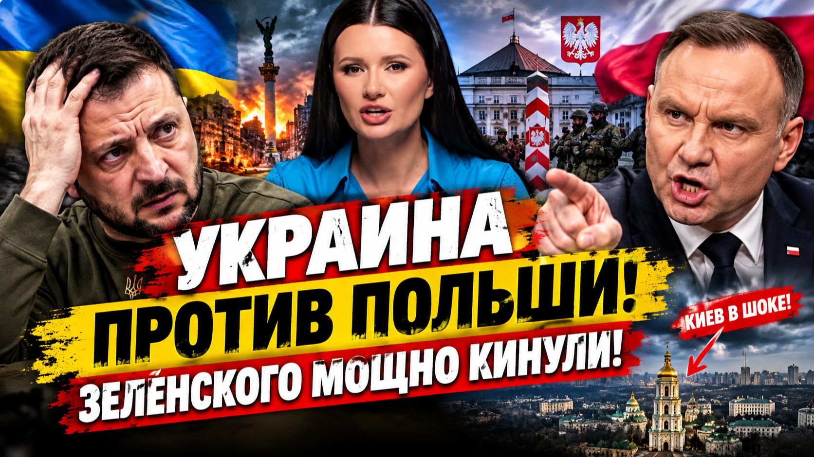 УКРАИНА ПРОТИВ ПОЛЬШИ! Зеленского Мощно Кинули! киев в ШОКЕ!