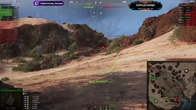 [Fermani wot] Leopard 1 ● Он знал Лео на 100% — именно поэтому 1 против 6 не стало приговором в WoT