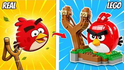 Я собрал оригинальную игру Angry Birds из ЛЕГО