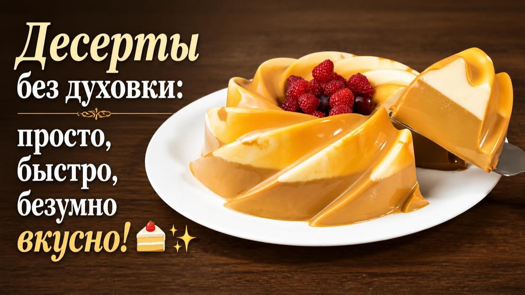 ДЕСЕРТЫ БЕЗ ВЫПЕЧКИ