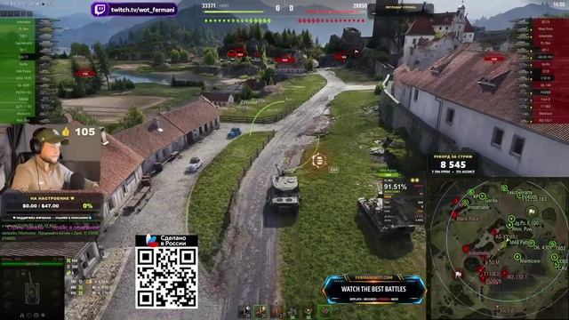 [Fermani wot] 🔥 Pz. NEU — 91.2% ФИНАЛ 2# ➡️ САМЫЙ ПОТНЫЙ ПУТЬ К 3 ОТМЕТКАМ! СЕРИЯ 13