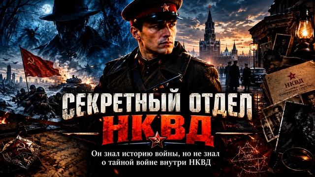 Аудиокнига полностью. Попаданцы. «Секретный отдел НКВД»  Книга 1 из 3