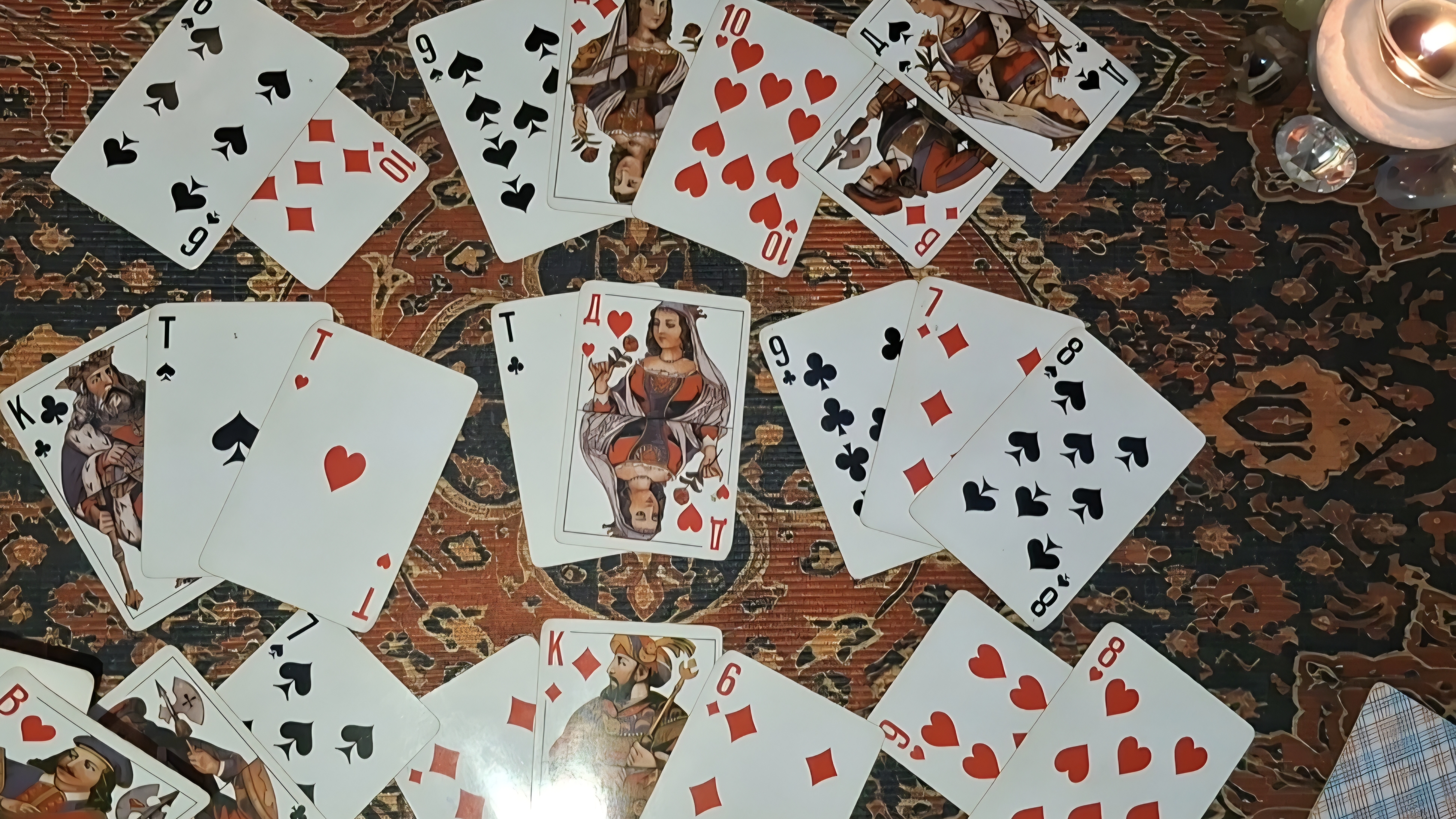 Расклад на ♥️ червовую даму