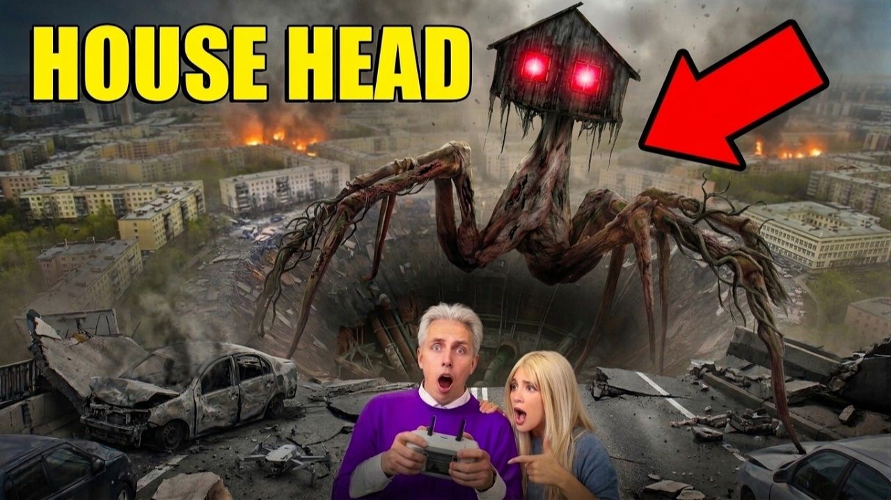 МОЙ ДРОН ОБНАРУЖИЛ HOUSE HEAD В НЕОЖИДАННОМ МЕСТЕ В РЕАЛЬНОЙ ЖИЗНИ!!!