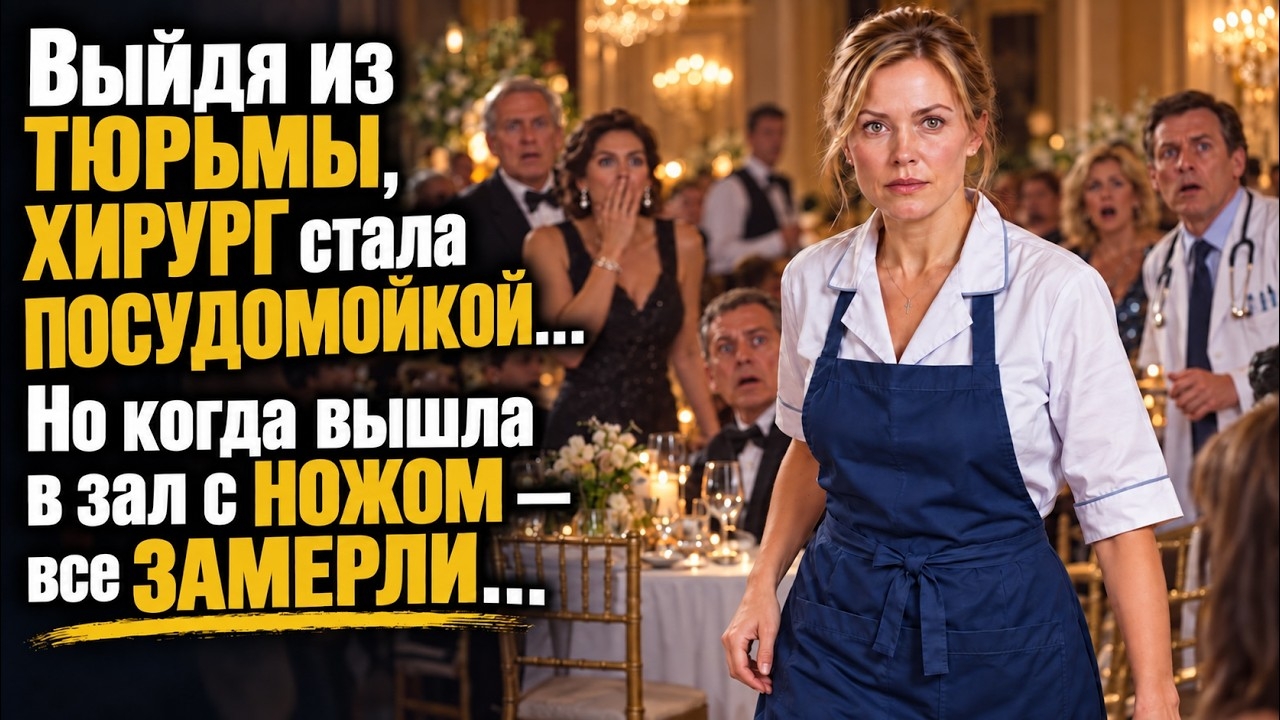 ИСТОРИИ ИЗ ЖИЗНИ/Хирург вышла из тюрьмы и стала посудомойщицей