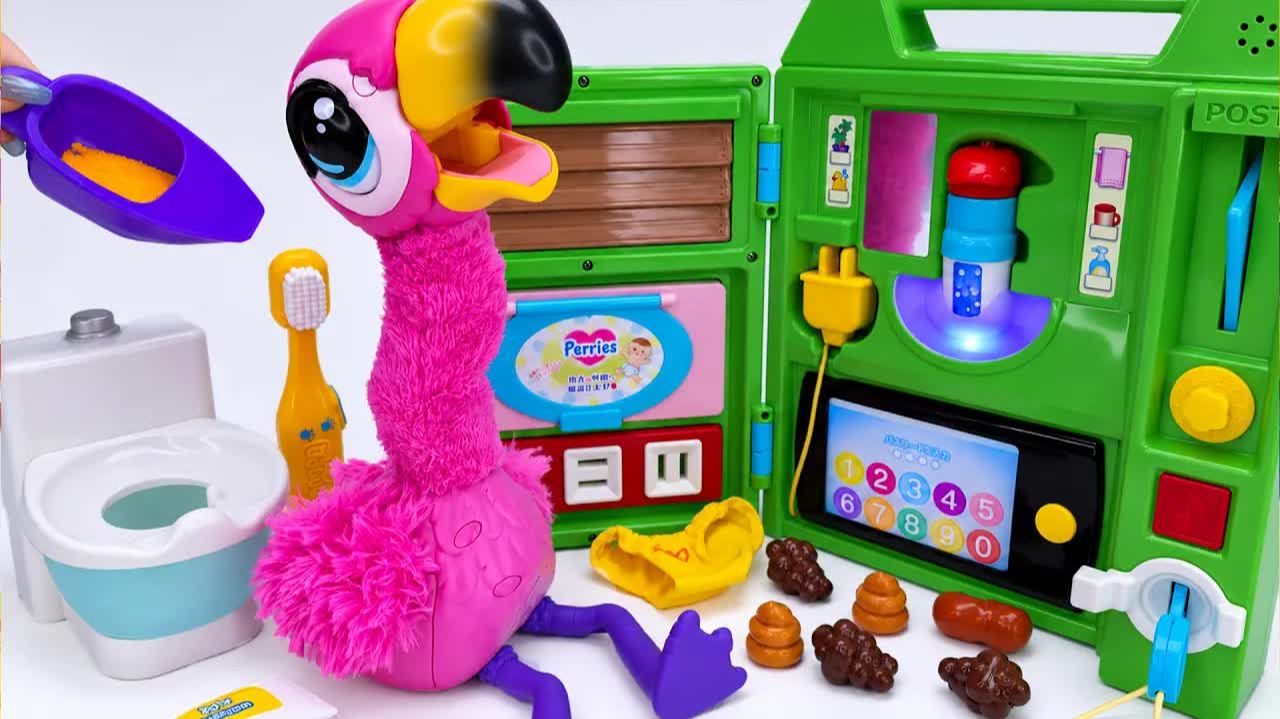 ИГРУШКА ASMR: ФЛАМИНГО 🦩 — БОЛЬШАЯ АНТИСТРЕСС-ДОСКА | РАСПАКОВКА ИГРУШКИ