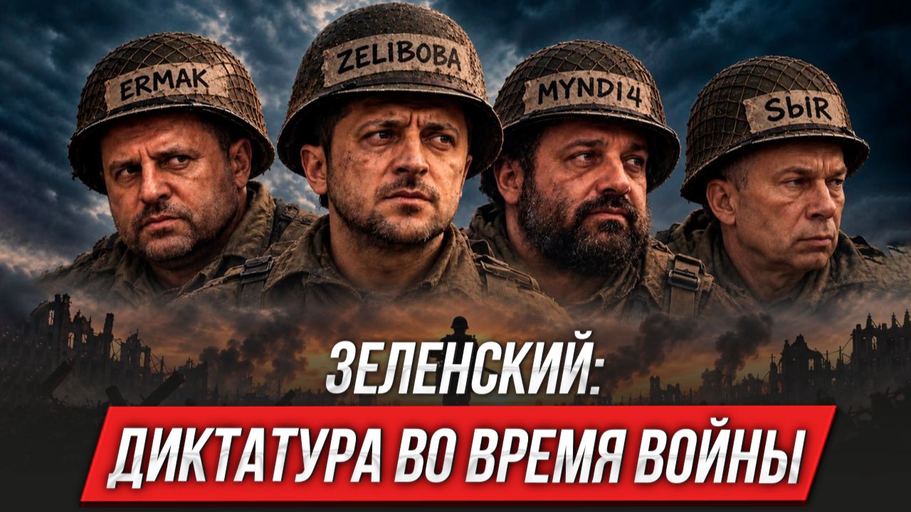 Зеленский: диктатура во время войны