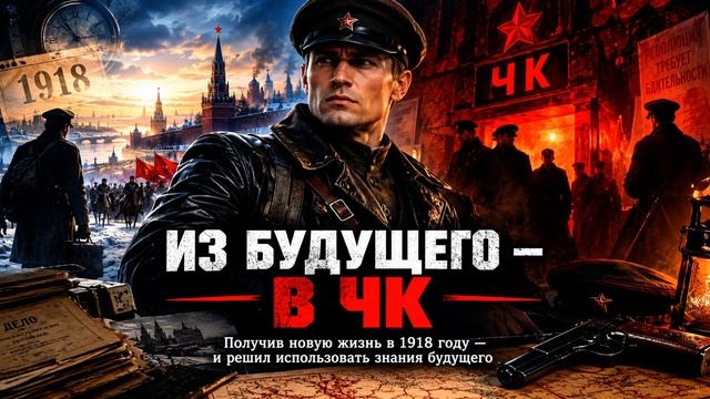 Аудиокнига полностью. Попаданцы. «Из будущего — в ЧК» Книга 1 из 5