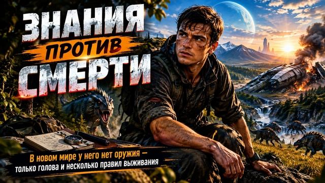 Аудиокнига. Попаданцы. «Знания против смерти» Книга 1 и 5