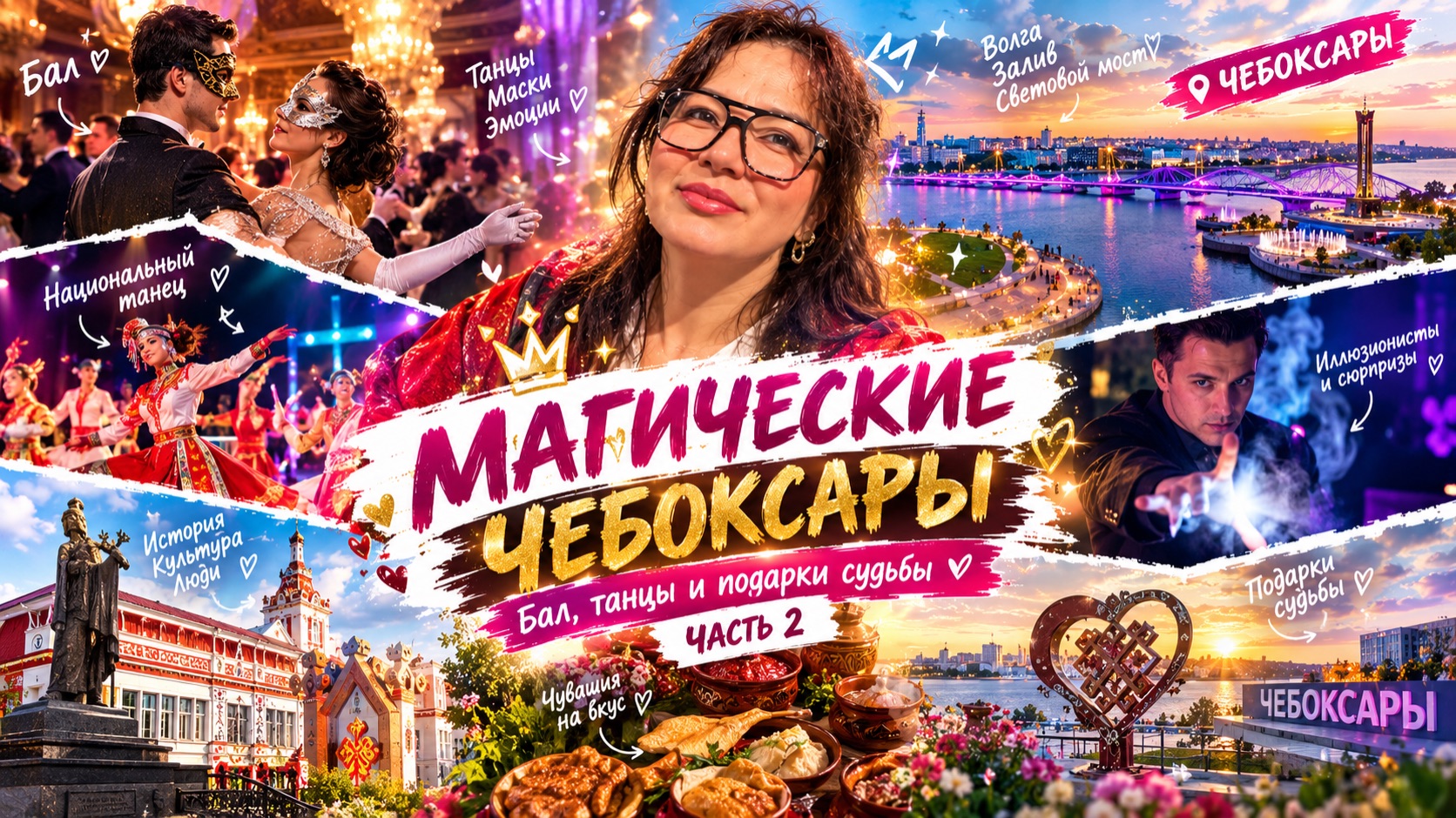 МАГИЧЕСКИЕ ЧЕБОКСАРЫ ✨ Бал, танцы и подарки судьбы !Часть 2
