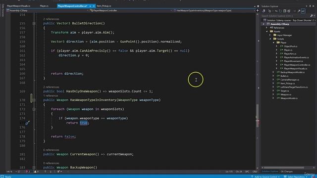 407 Система вооружения (Полное руководство по Unity 3D: шутер с видом сверху)