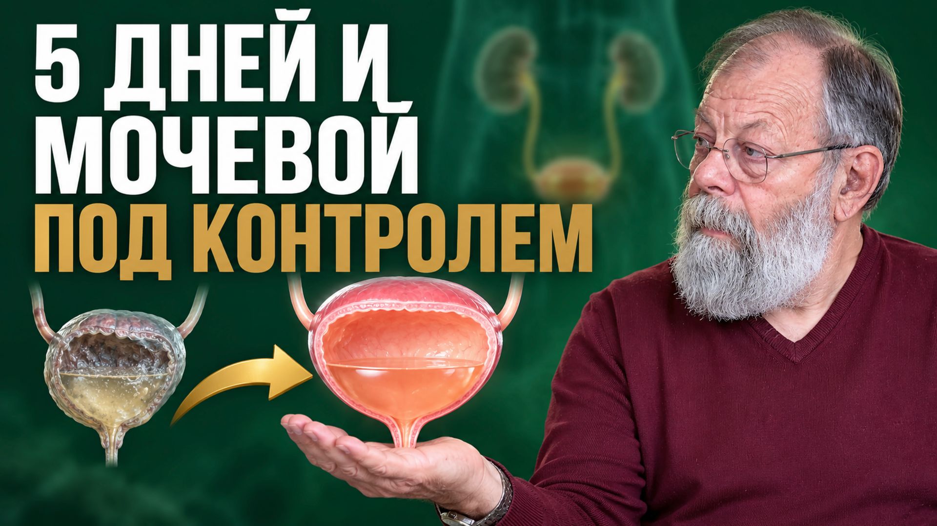 5 дней и мочевой под контролем