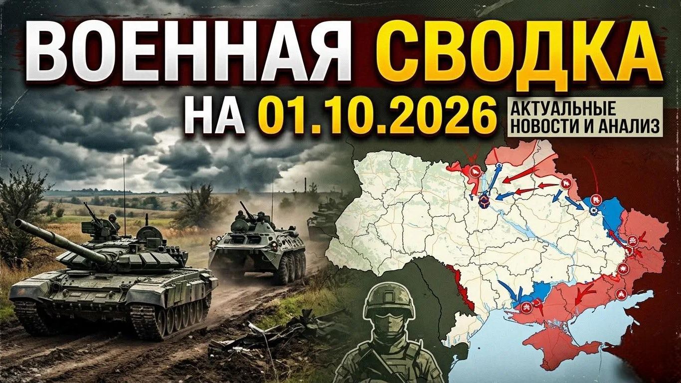«Ореховский рубеж трещит: Егоровка наша, штурм продолжается!»: Военная сводка на 01.10.2026