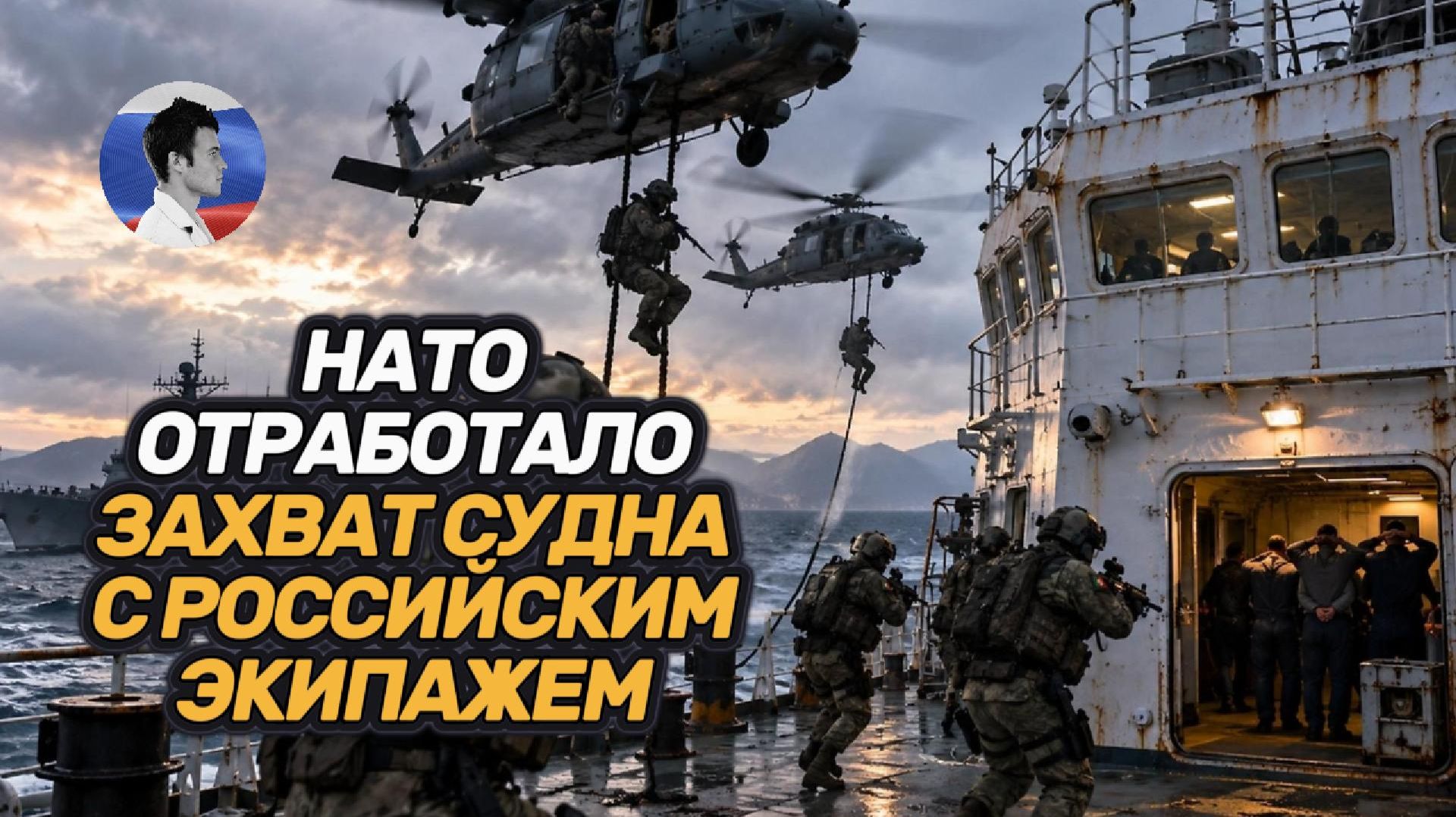 НАТО отработало в ходе учений захват судна с российским экипажем