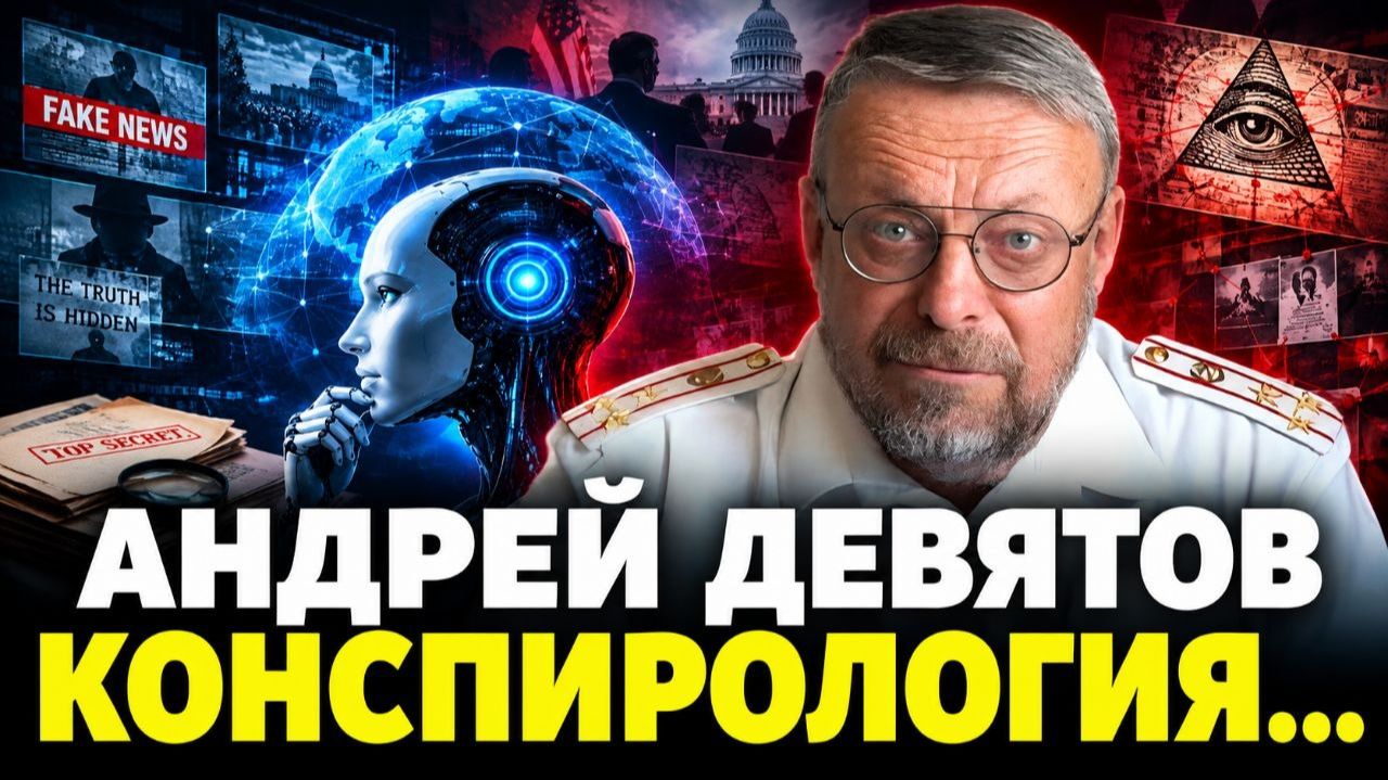 Андрей ДЕВЯТОВ о КОНСПИРОЛОГИИ