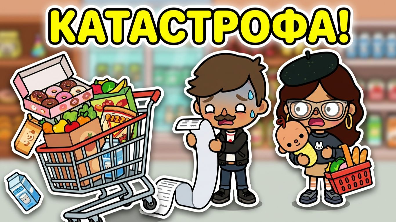 УЖАСНЫЙ МАГАЗИН И РЫНОК В ТОКА БОКА! ТУДА ЛУЧШЕ НЕ ХОДИТЬ! Toca Boca Life World ЧАСТЬ 2