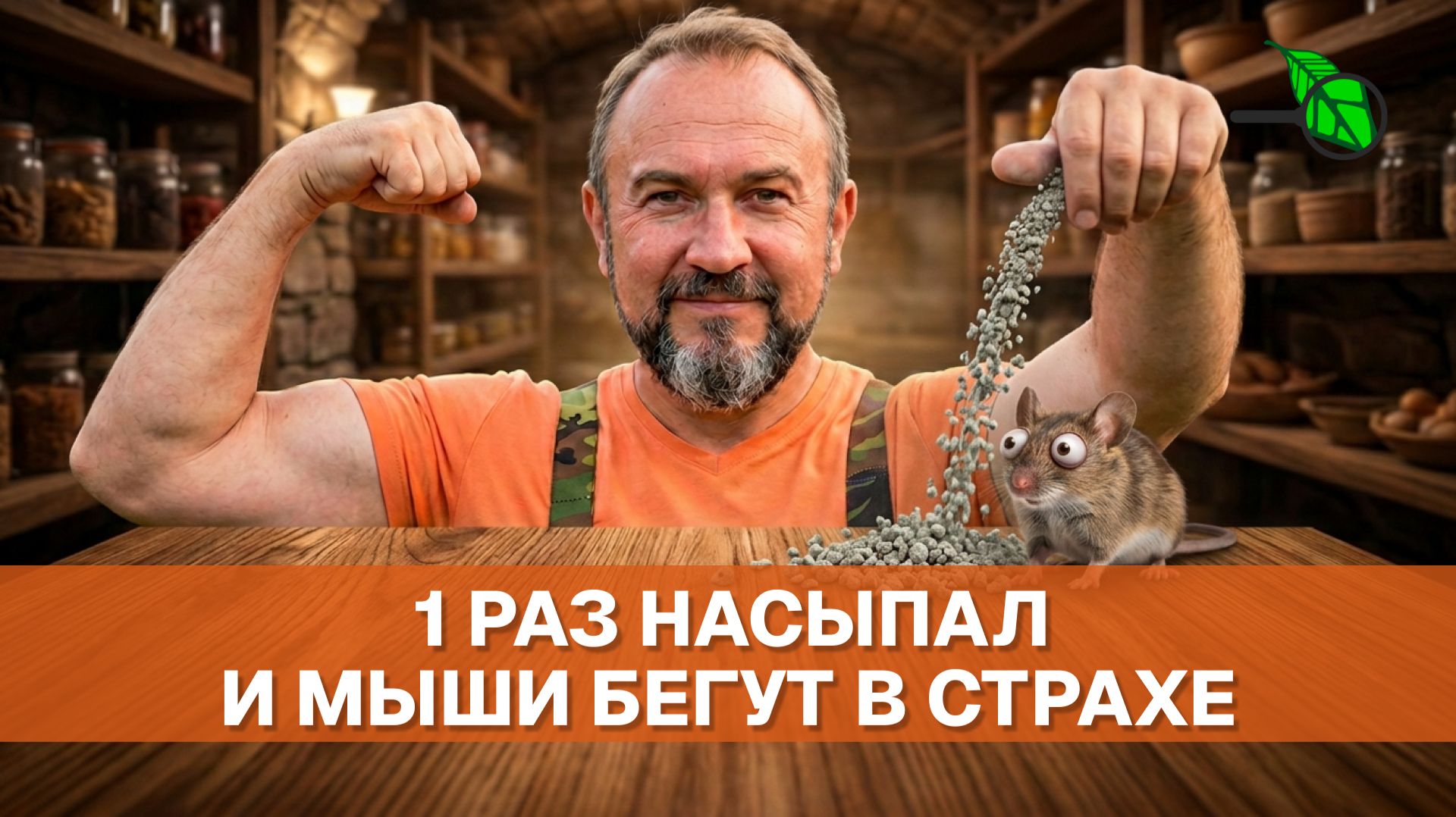 🔥 НАСЫПАЛ 1 РАЗ и МЫШИ ВЫЛЕТАЮТ С УЧАСТКА КАК ИЗ ПУШКИ! Лучший способ очистки участка от грызунов