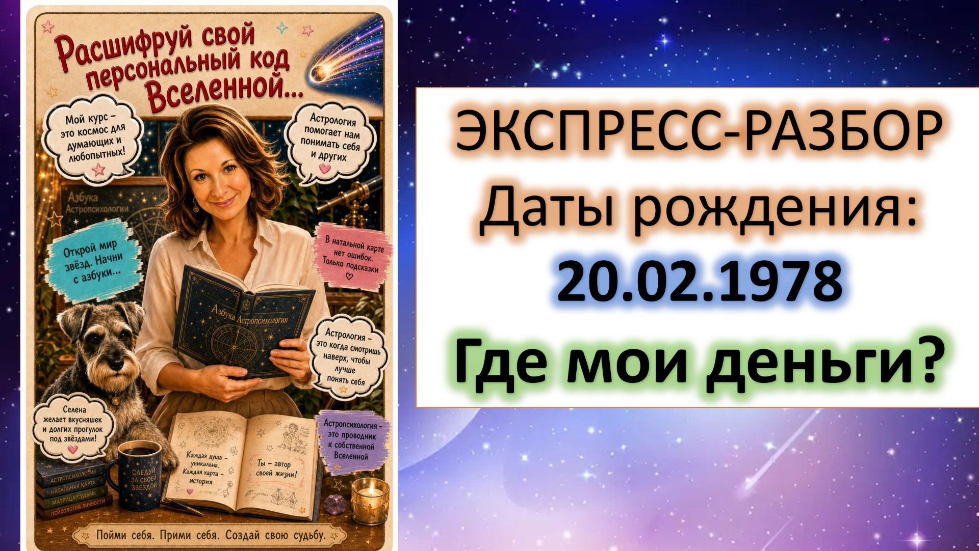🪙Где мои деньги? | Экспресс-разбор ДР 20.02.1978 ✨