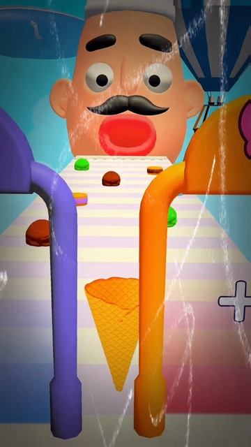 Мультик - Собери мороженку 🍦