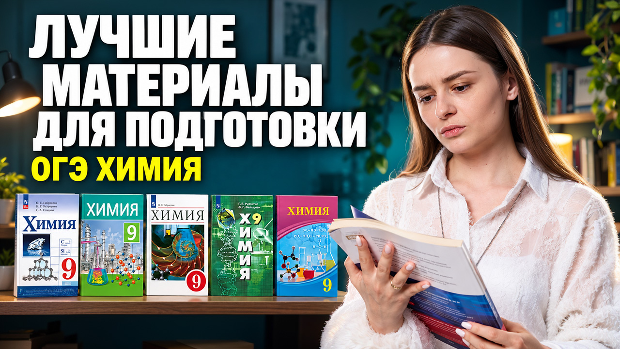 Лучшие учебники и сборники для подготовки к ОГЭ по химии | Александра Лебедева | Умскул