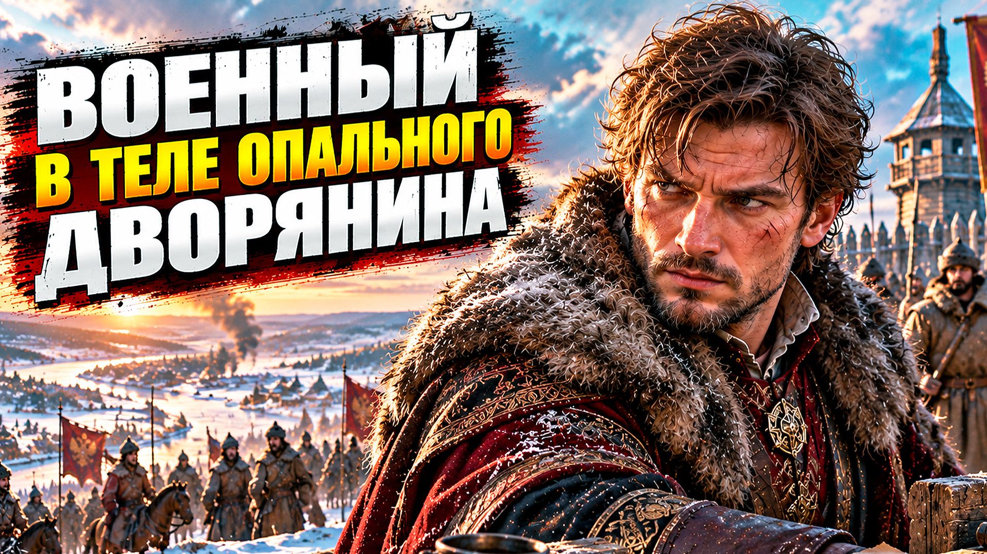 АУДИОКНИГА ПОПАДАНЦЫ: ВОЕННЫЙ В ТЕЛЕ ОПАЛЬНОГО ДВОРЯНИНА | ПОЛНАЯ