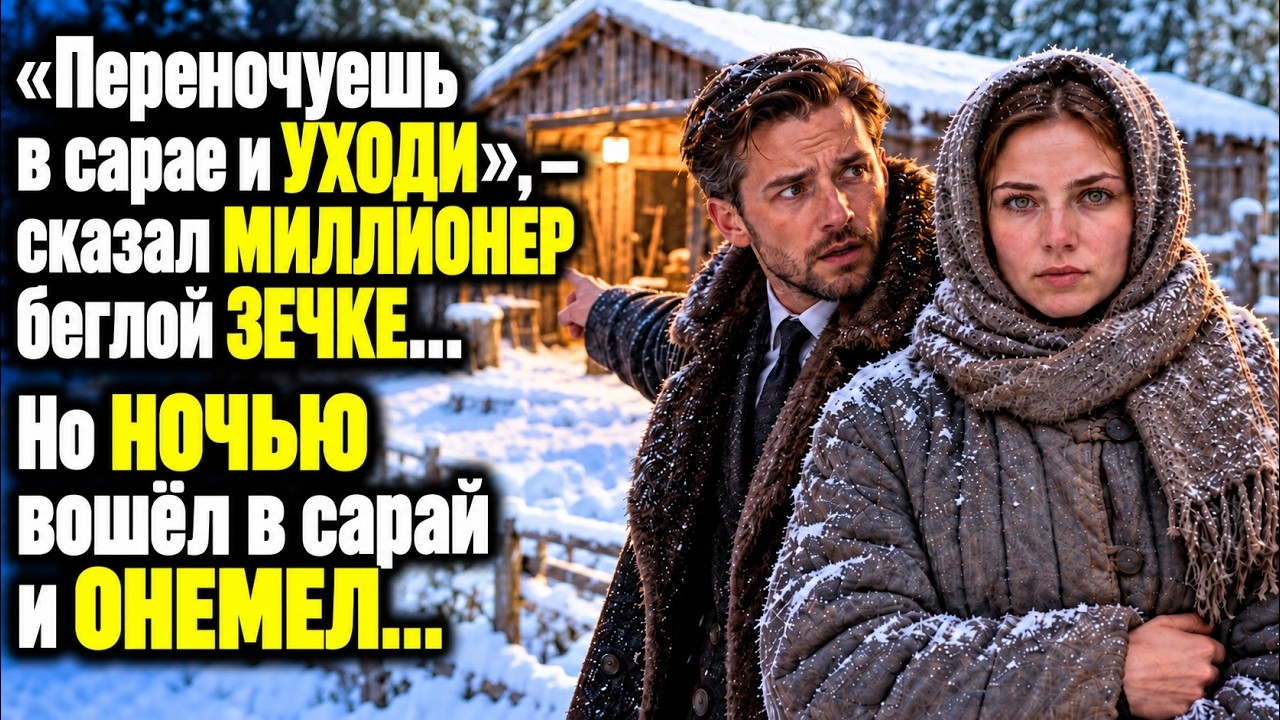 ИСТОРИИ ИЗ ЖИЗНИ/Переночуешь в сарае и уходи! - заявил миллионер земле/Аудиорассказы аудиокниги
