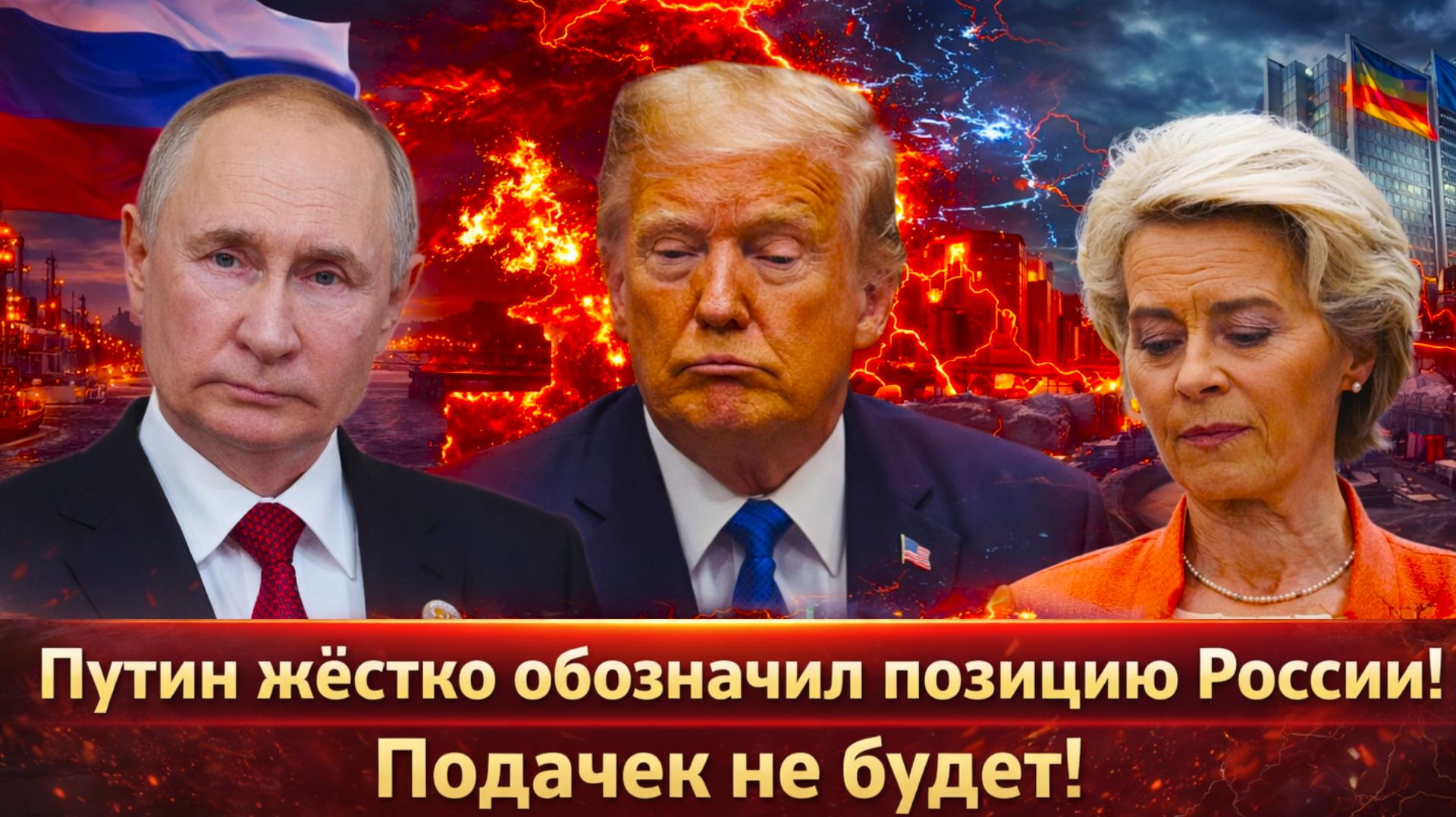 "«РОССИЯ не побежит с протянутой рукой!» ПУТИН раскрыл позицию КРЕМЛЯ — ЗАПАД получил жёсткий ответ"