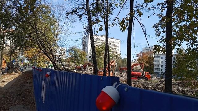 Снос домов в Перово