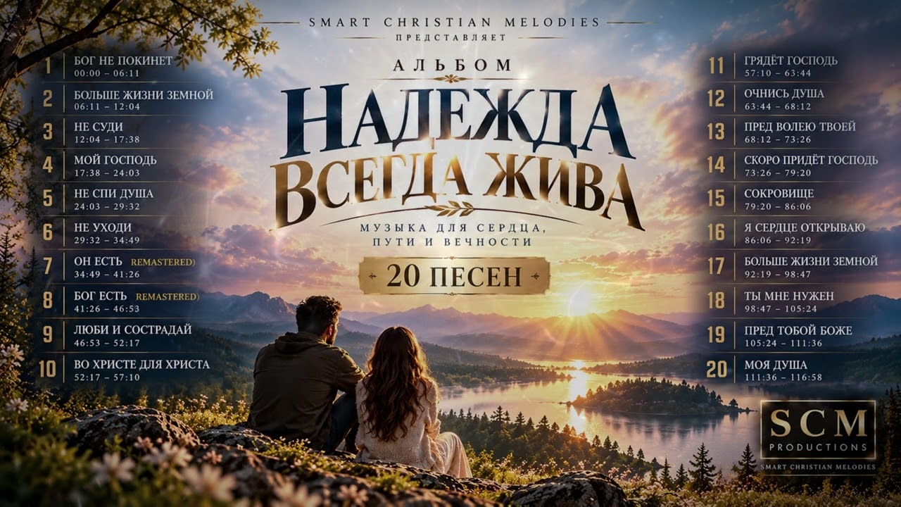 НАДЕЖДА ВСЕГДА ЖИВА | НОВЫЙ ХРИСТИАНСКИЙ АЛЬБОМ • 20 ПЕСЕН
