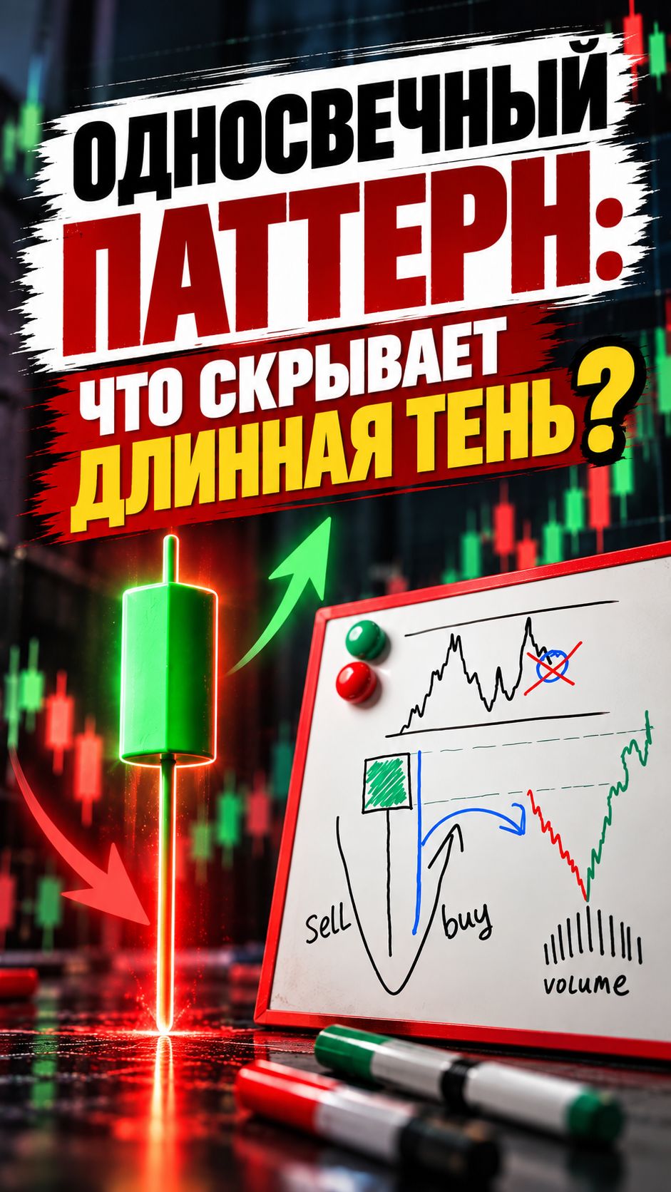 Односвечный паттерн что скрывает длинная тень
