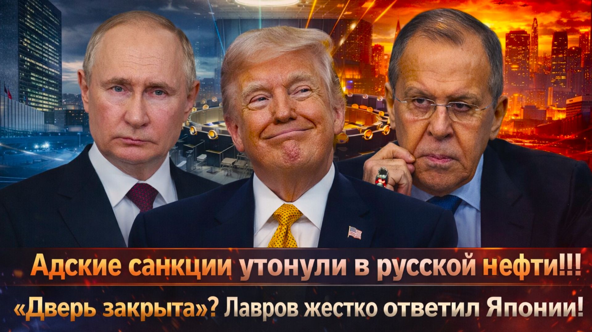 "Санкционный план ТРАМПА рухнул? Русская нефть бьёт по рынку// ЛАВРОВ сказал жёсткое «НЕТ»!"