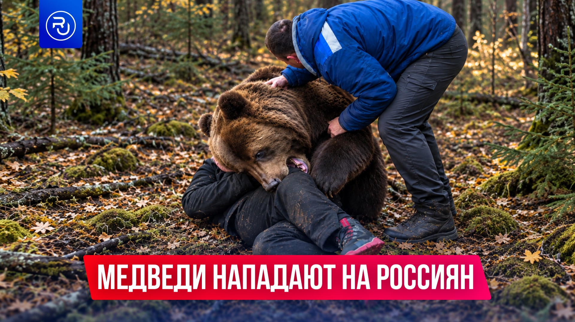 Медведи массово нападают на россиян