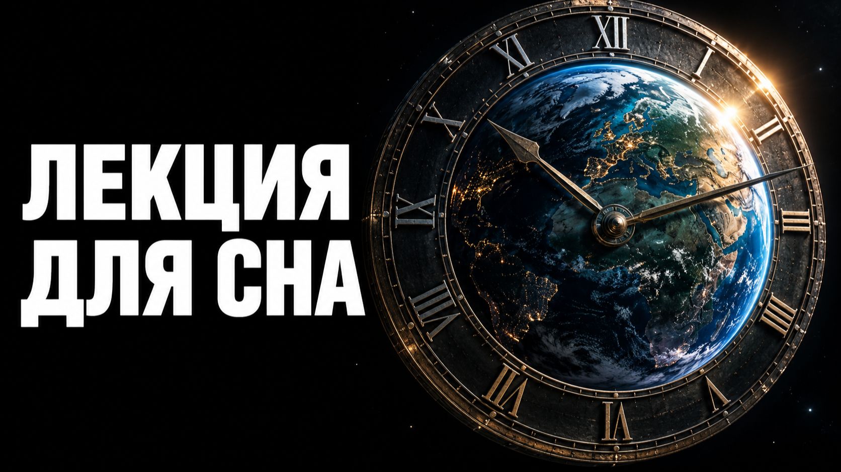 ЧТО ТАКОЕ ВРЕМЯ: Главная загадка Вселенной | Лекция Для Сна