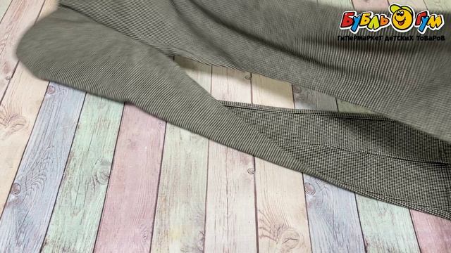 Лосины Lanson Kids клеш с эластичным поясом и декоративными швами по длине коричневые - видео