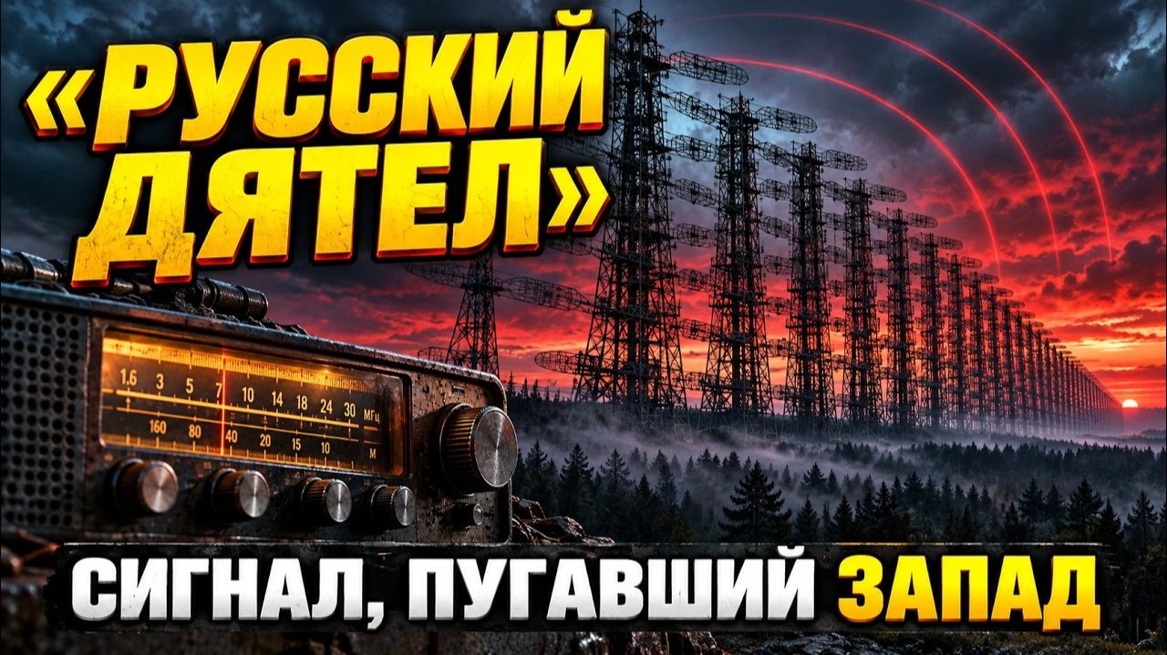 РУССКИЙ ДЯТЕЛ» Как советская «Дуга» свела с ума весь мир