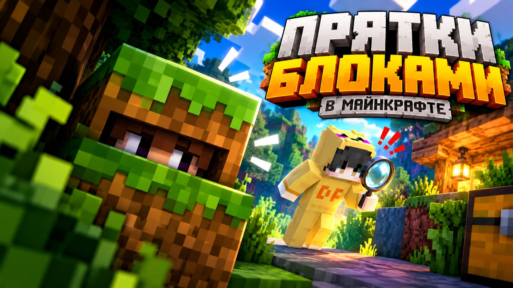 Minecraft Прятки Блоками! Или КАК мы СЛОМАЛИ Компьютер Гуся