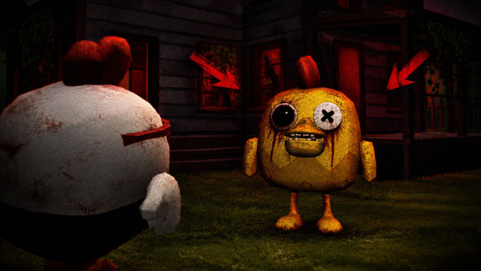 😱Страшилки в Chicken Gun👻