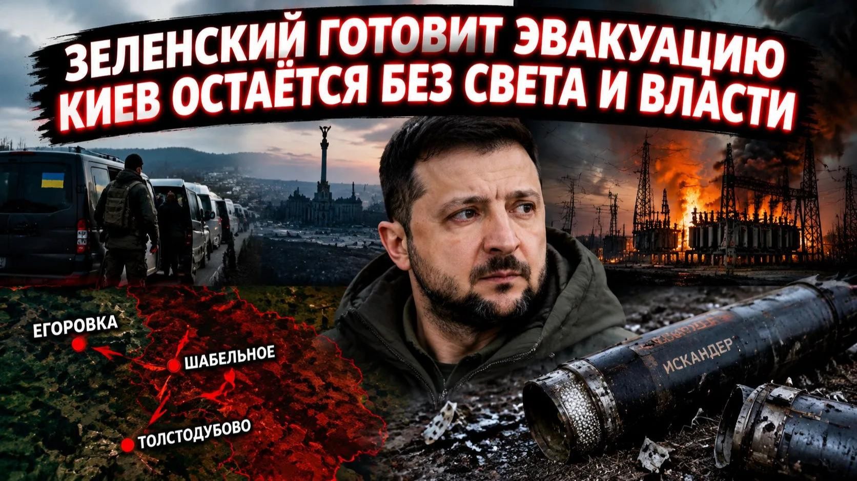 Банковая в панике: Зеленский может бежать на Запад, «Искандер» ломает Patriot, фронт рушится