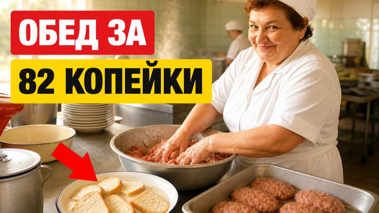 Советская столовая и еда по ГОСТу