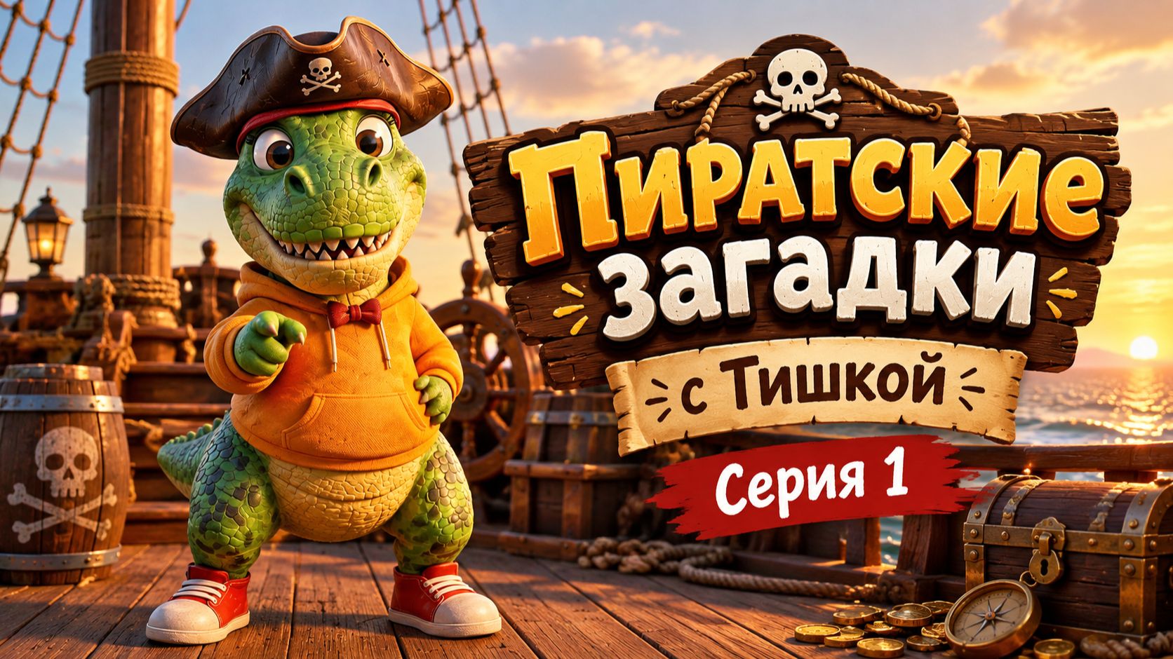 Пиратские Загадки с Тишкой