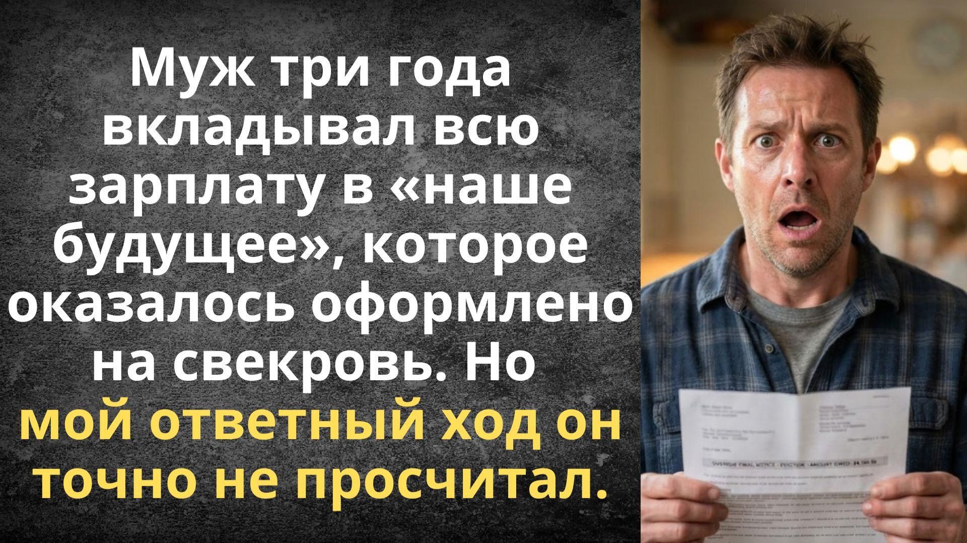 Ремонт для свекрови за мой счёт | Истории из жизни