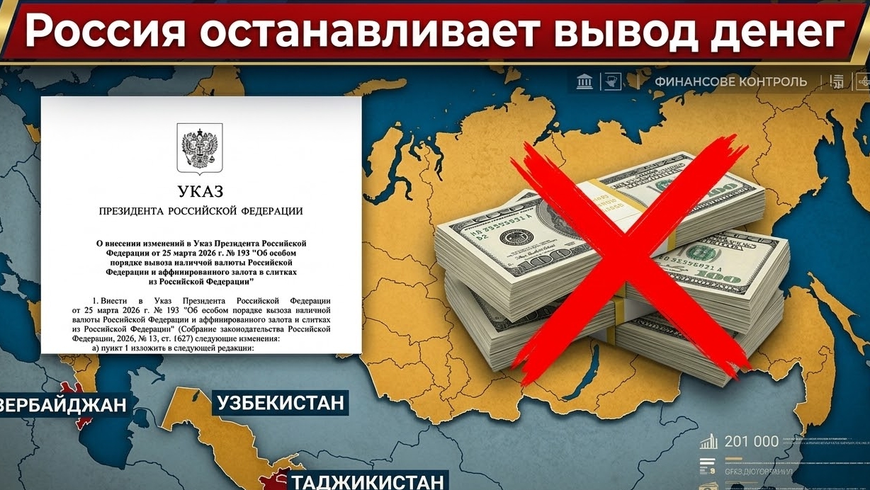 Россия останавливает вывод денег