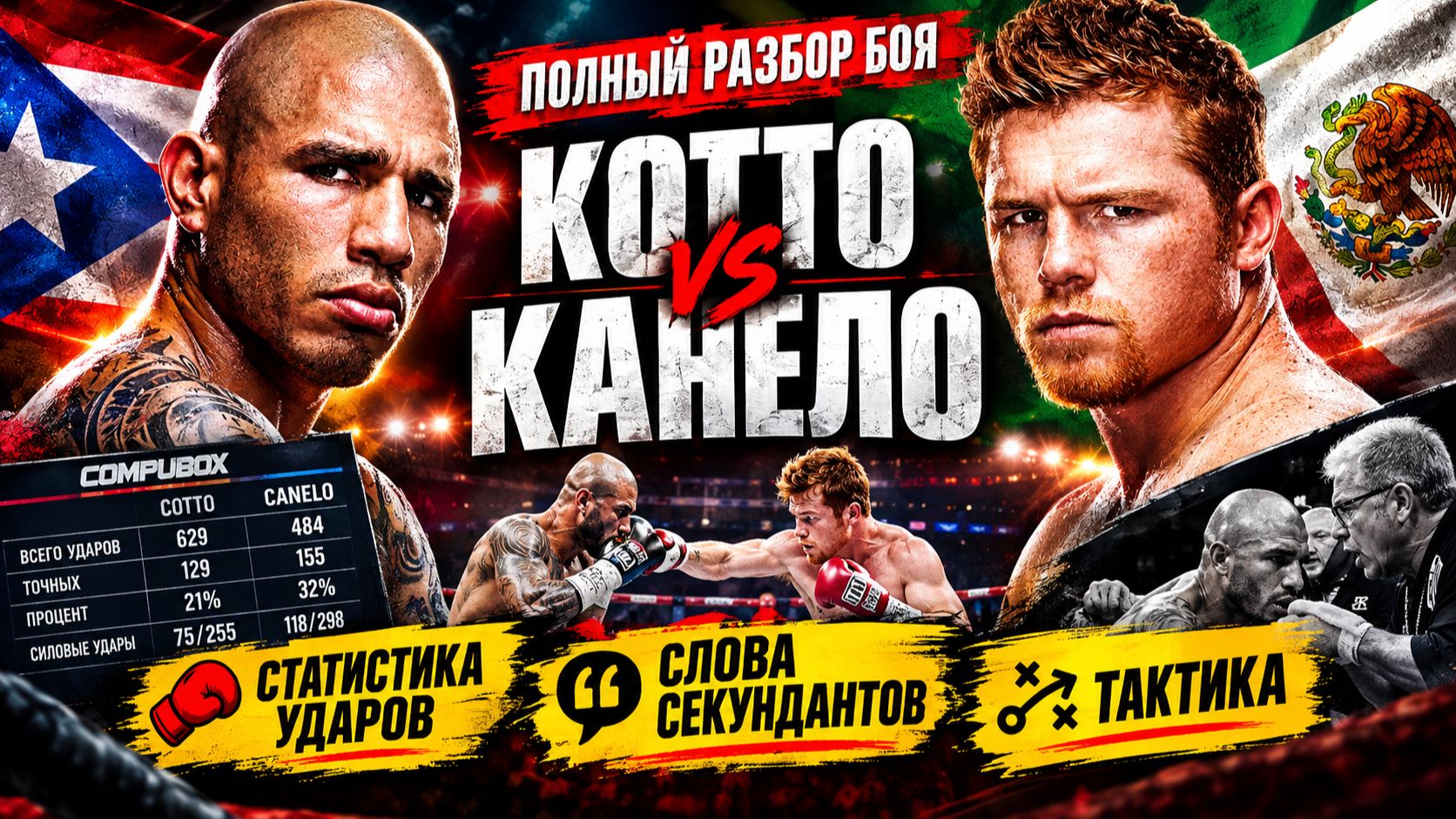 КАНЕЛО vs КОТТО — ЖЕСТОКИЙ РАЗБОР ЛЕГЕНДАРНОЙ БИТВЫ!