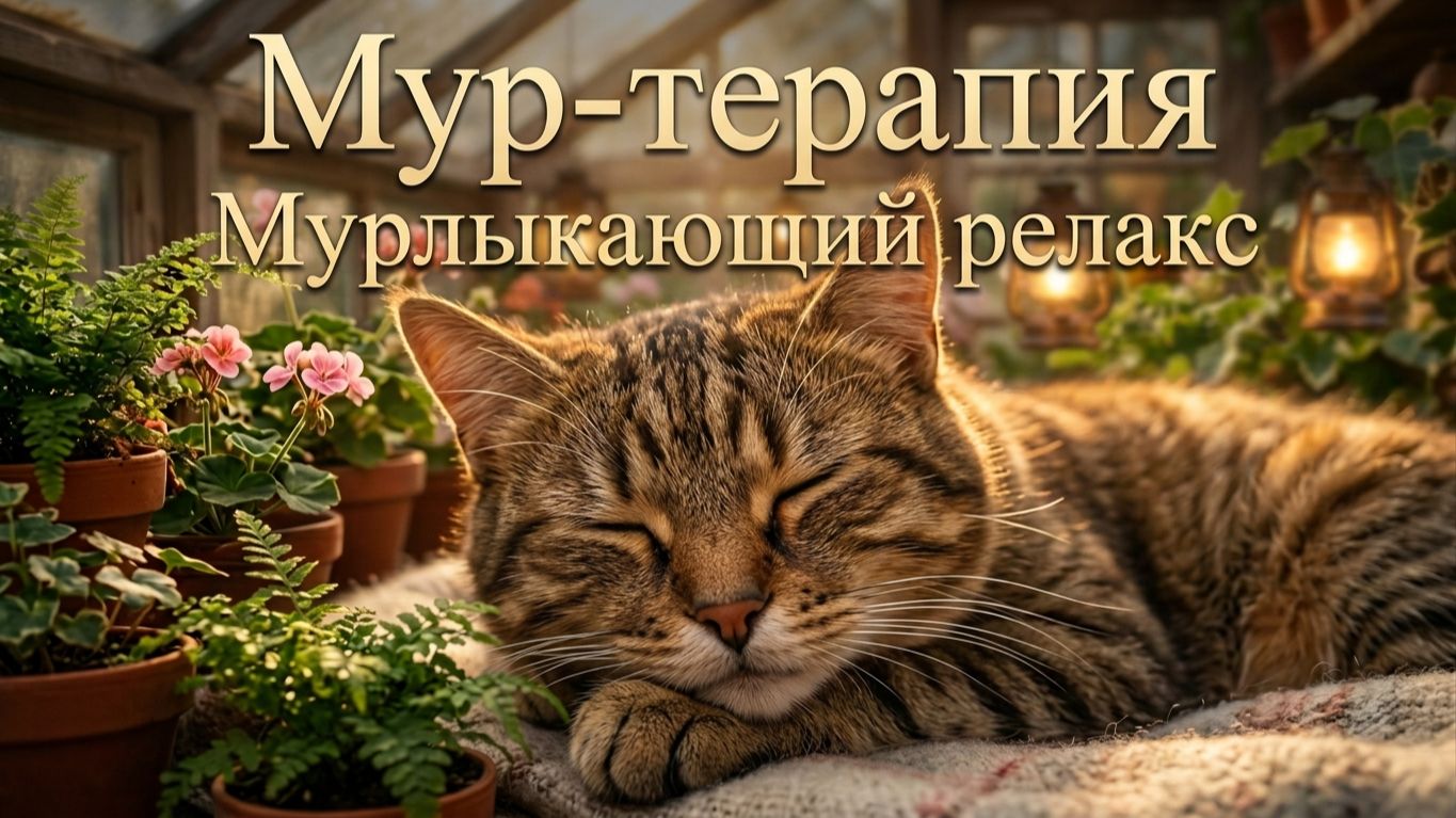 🐱 Уют в окружении животных и умиротворяющая атмосфера 🌿