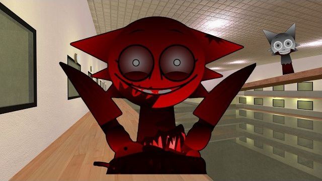 Кошмарный Спрунки, ВЕНДА, 9-я фаза, лечение «Живой и проклятый» | Nextbot Gmod