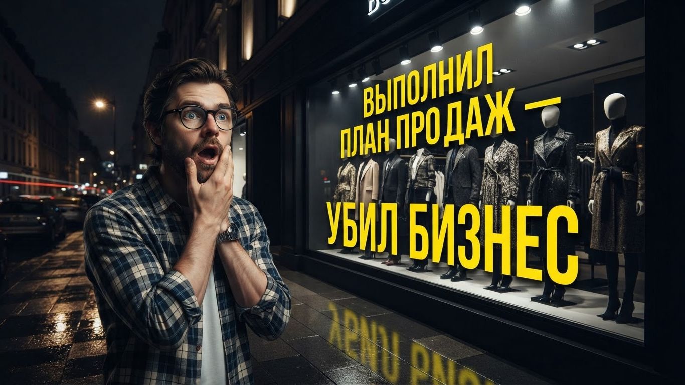 Выполнил план продаж - УБИЛ БИЗНЕС!